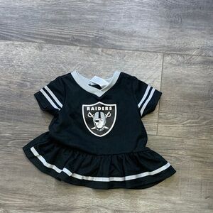 NFL Raiders Black Kids Dress